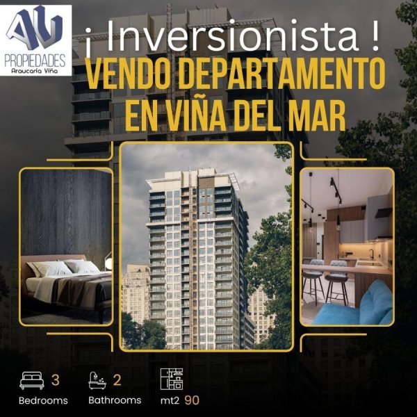 Foto Departamento en Venta en Hospital Fricke, Viña del Mar, Valparaiso - UFs 4.500 - DEV140538 - BienesOnLine