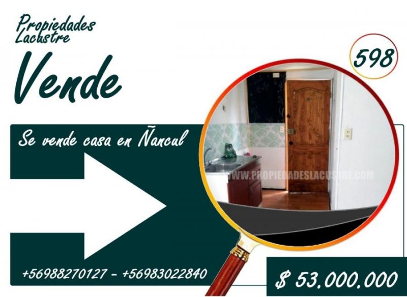 Casa en Venta en Ñancul Villarrica, Cautin