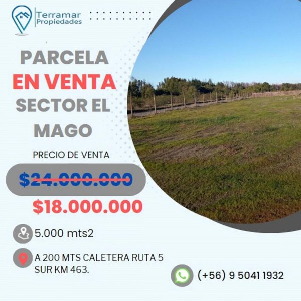 Parcela en Venta en RURAL / NO AGRICOLA MONTE  AGUILA, Biobio