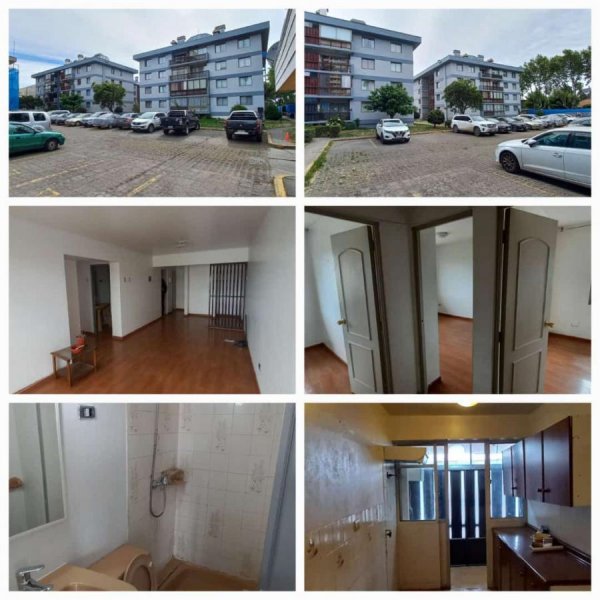 ARRIENDO DEPARTAMENTO AMPLIO 90M2, 4 DORMITORIOS, 3 BAÑOS, ESTACIONAMIENTO. CONDOMINIO EN CENTRO