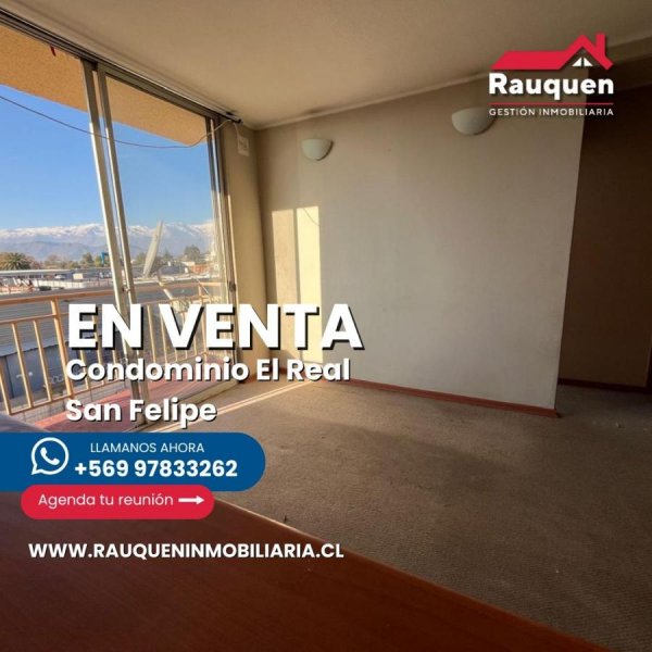 Departamento en Venta en  San Felipe, San Felipe de Aconcagua