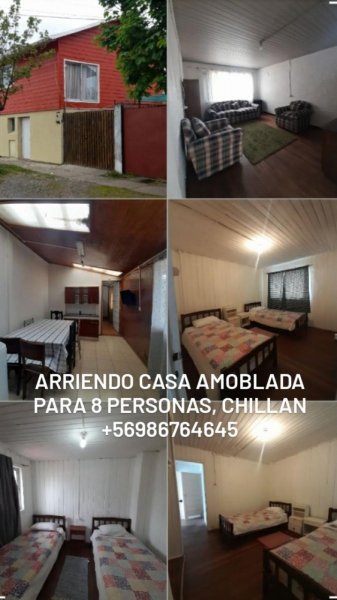 Foto Casa en Arriendo en CHILLAN, El tejar chillan, Ñuble - $ 950.000 - CAA135531 - BienesOnLine