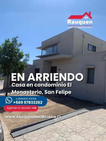 Casa en Arriendo en  San Felipe, San Felipe de Aconcagua