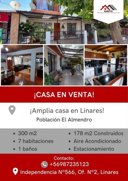 Casa en Venta en  Linares, Linares