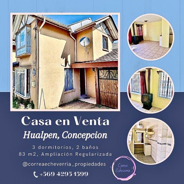 Foto Casa en Venta en La floresta, Hualpén, Concepción - UFs 2.515 - CAV132814 - BienesOnLine