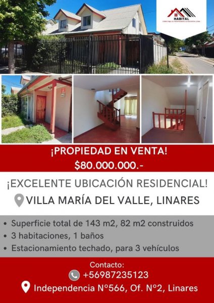 Casa en Venta en  Linares, Linares