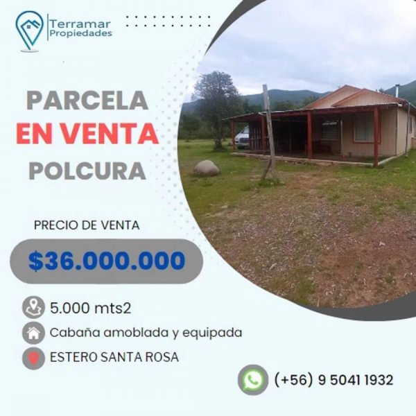 Parcela en Venta en RURAL LOCALIDAD DE POLCURA, Biobio