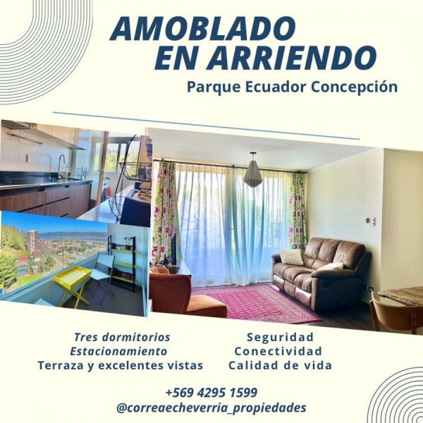 Departamento en Arriendo en Parque Ecuador Concepción, Concepción