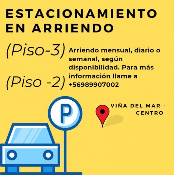 Estacionamiento en Arriendo en centro viña del mar, Valparaiso