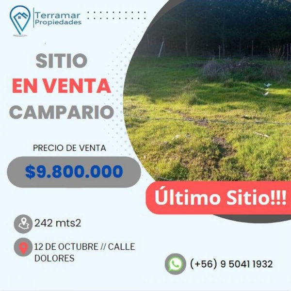 Foto Sitio en Venta en Rural, Campanario, Ñuble - $ 9.800.000 - V137634 - BienesOnLine