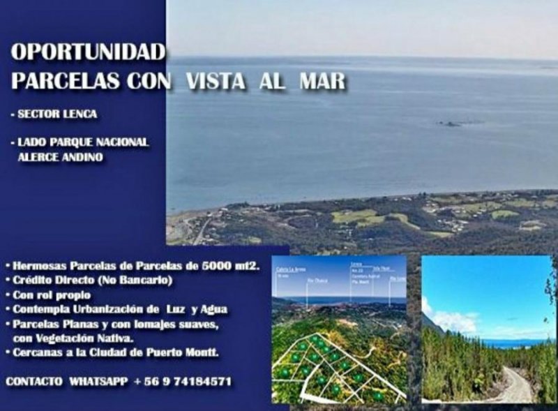 Parcela en Venta en Lenca Lenca, Llanquihue