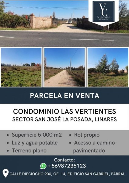 Parcela en Venta en  Linares, Linares