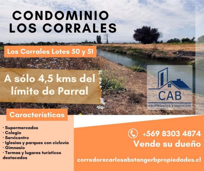 Sitio en Venta en Parral Maule, Parral, Linares