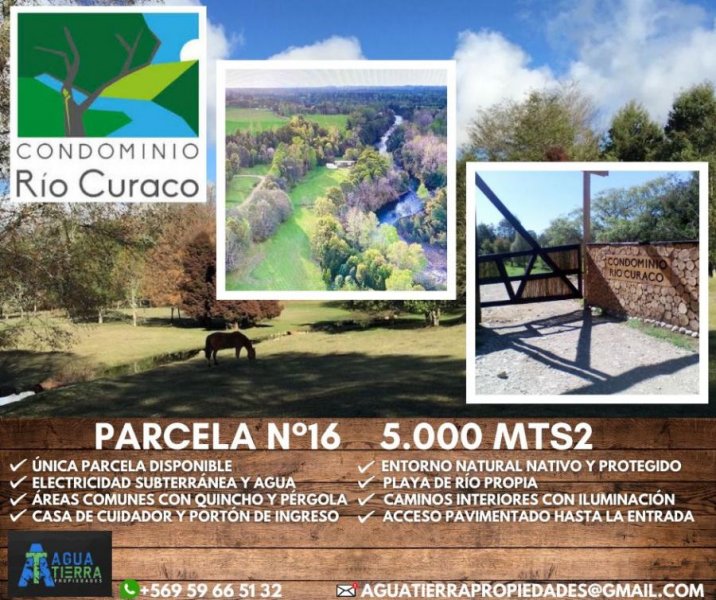 Parcela en Venta en rural Cunco, Cautin