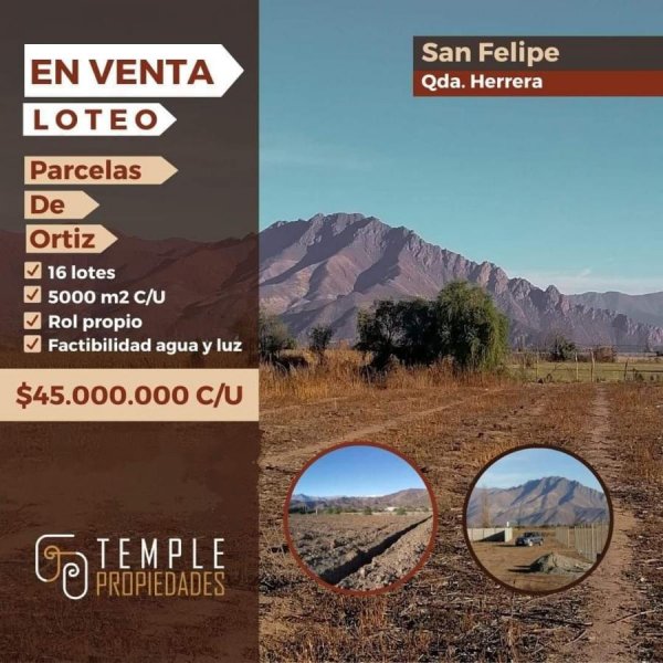 Parcela en Venta en Putaendo Putaendo, San Felipe de Aconcagua