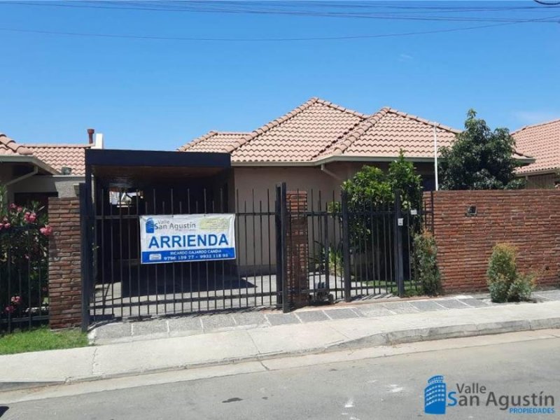 Casa en Arriendo en RESIDENCIAL PARQUE DEL SOL, Talca