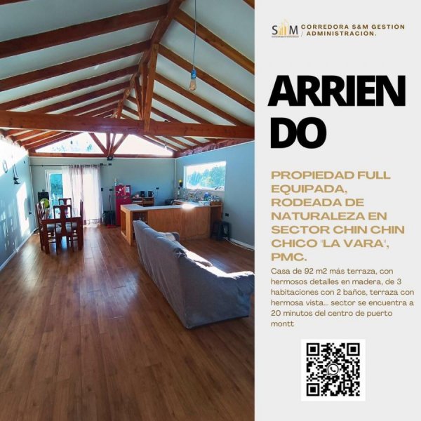 Casa en Arriendo en  Puerto Montt, Llanquihue