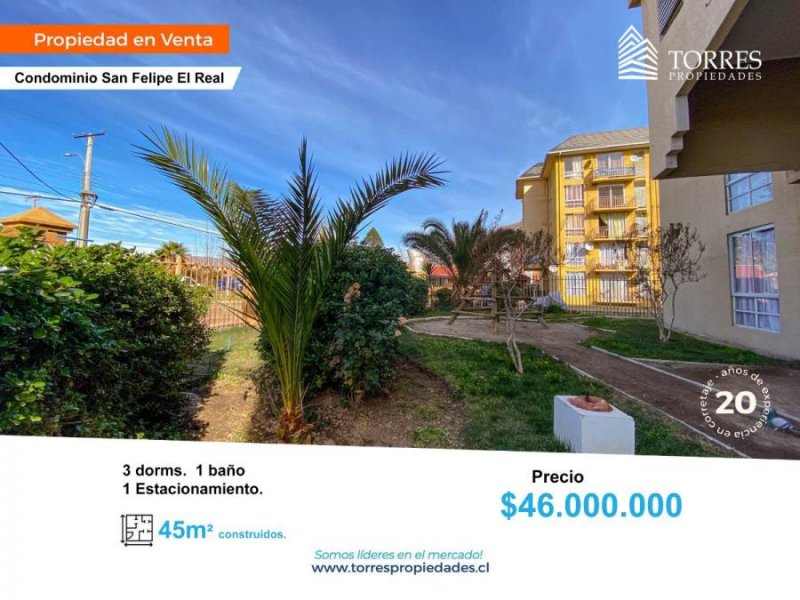 Departamento en Venta en  San Felipe, San Felipe de Aconcagua