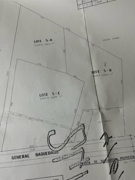 Se vende parcela  de 3.672 mts2 en Lampa,  ideal Proyectos Comerciales o de Viviendas Sociales