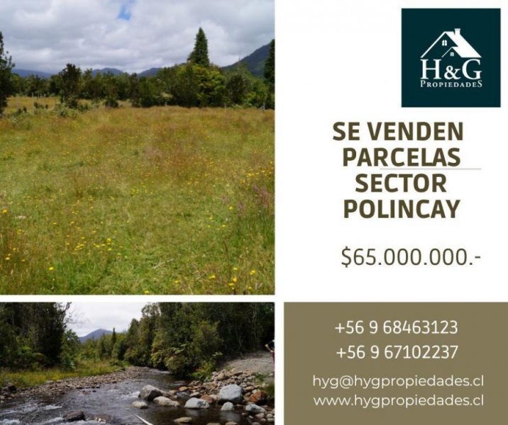 Terreno en Venta en  Sector Polincay, Llanquihue