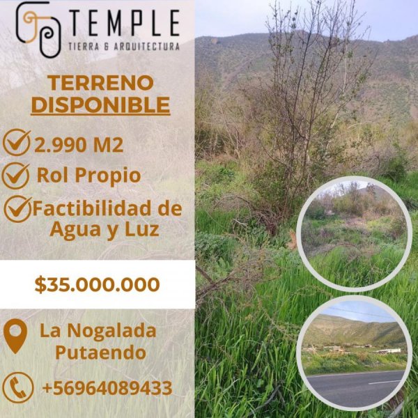 Terreno en Venta en Putaendo Putaendo, San Felipe de Aconcagua