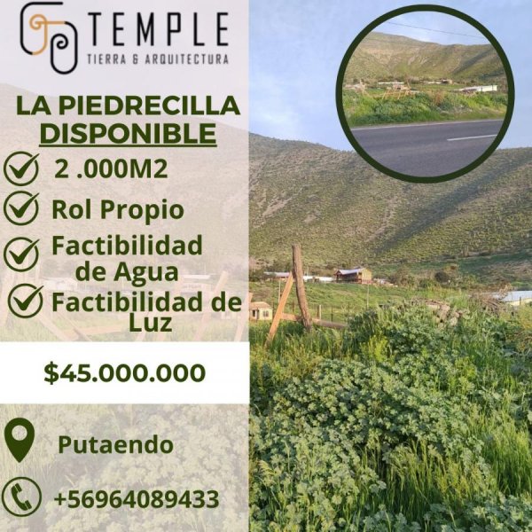 Terreno en Venta en Putaendo Putaendo, San Felipe de Aconcagua