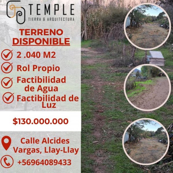 Terreno en Venta en Llay-Llay Llaillay, San Felipe de Aconcagua