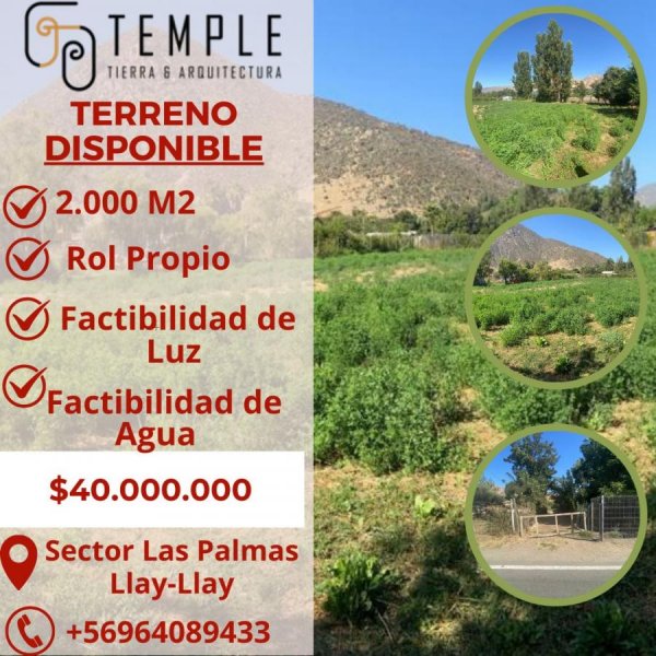 Terreno en Venta en Llay-Llay LLay-Llay, San Felipe de Aconcagua