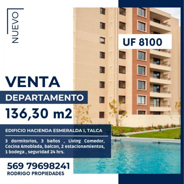 Departamento en Venta en Residencial Talca, Talca