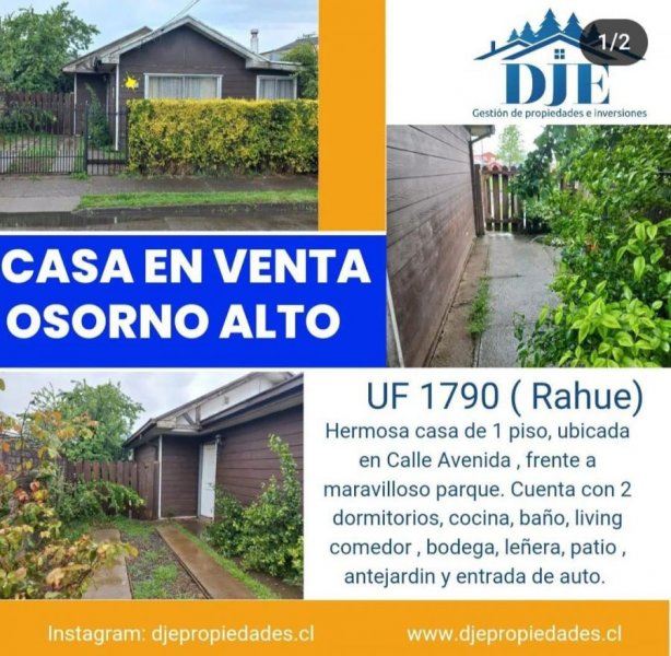 Casa en Venta en  Osorno, Osorno