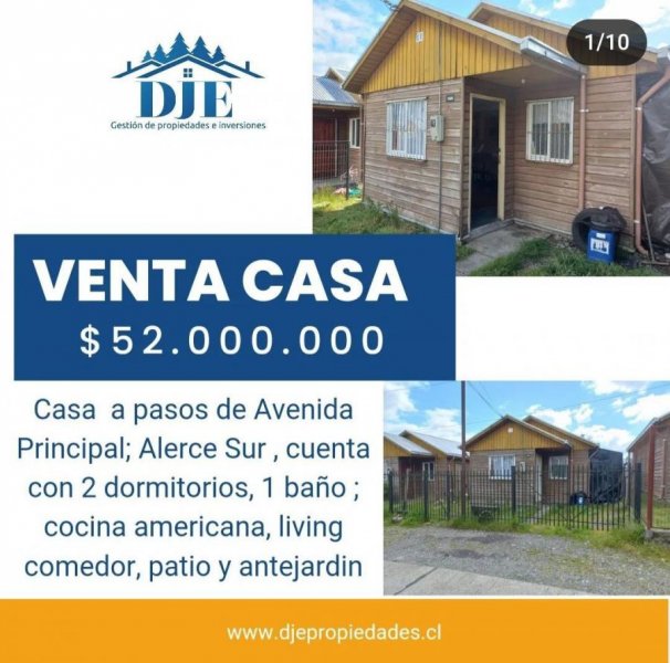 Casa en Venta en  Puerto Montt, Llanquihue