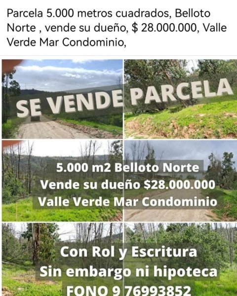 Terreno en Venta en  quilpue, Valparaiso