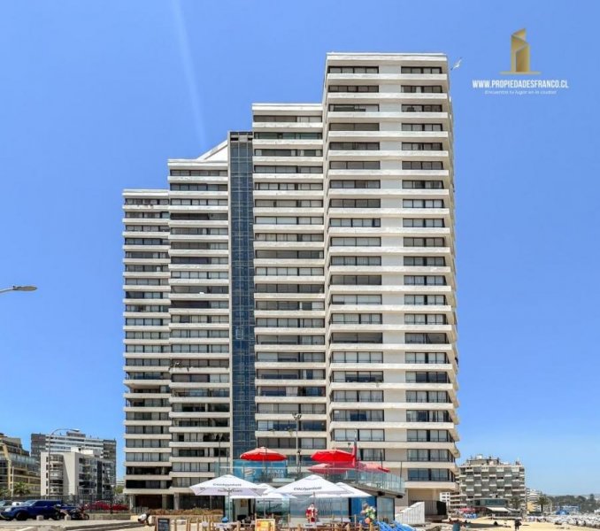 Departamento en Venta en Primera línea playa Viña del Mar, Valparaiso